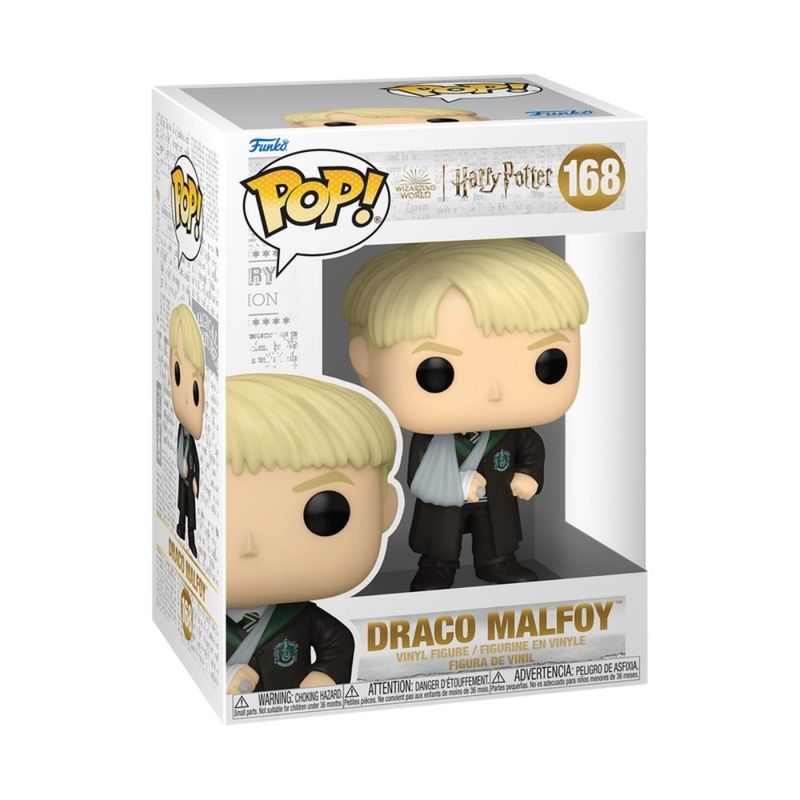 Boneco Funko Pop! Harry Potter - Draco Malfoy Com Braço Quebrado