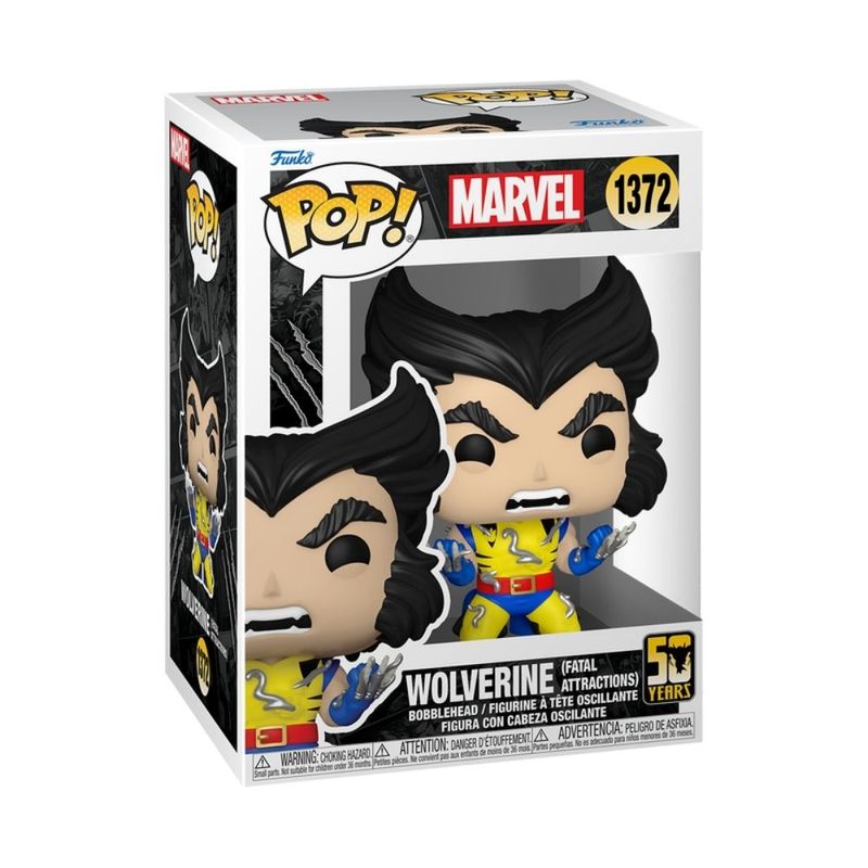 Boneco Funko Pop! Marvel Wolverine 50 Anos - Wolverine (Fatal Attractions)
