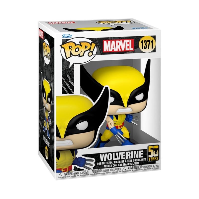 Boneco Funko Pop! Marvel Wolverine 50 Anos - Wolverine (Traje Clássico)
