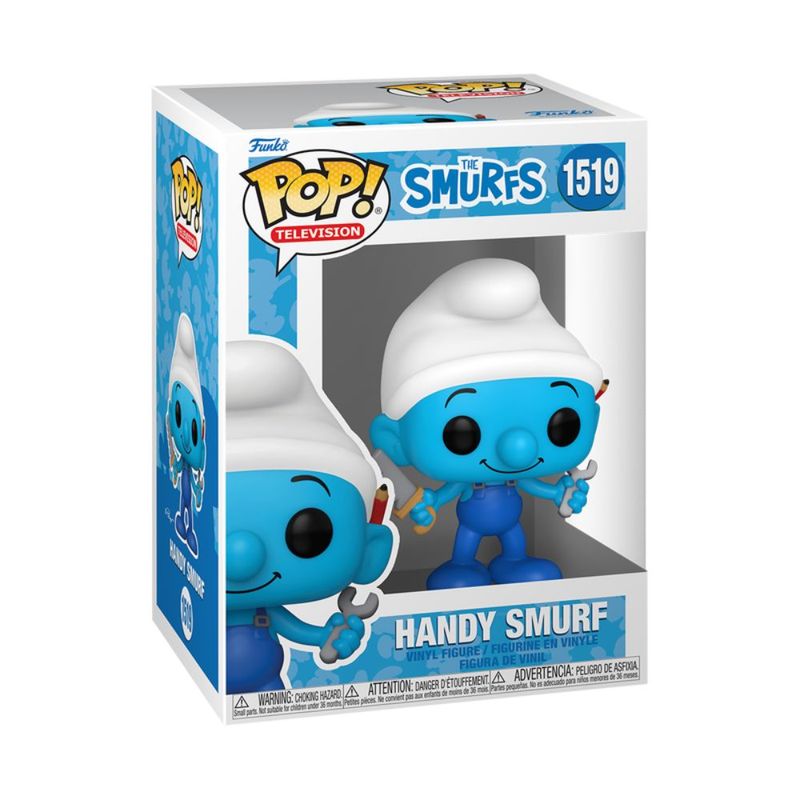 Boneco Funko Pop! Smurfs - Habilidoso