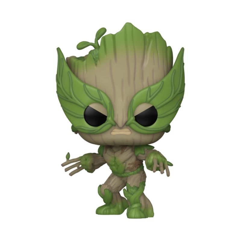 Boneco Funko Pop! Marvel 85 Anos - Groot Como Wolverine