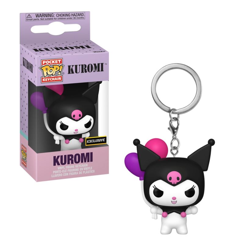 Chaveiro Funko Pop! Keychain Sanrio Hello Kitty - Kuromi Com Balões