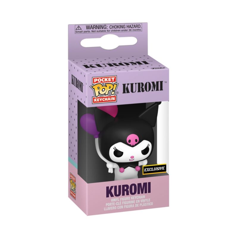Chaveiro Funko Pop! Keychain Sanrio Hello Kitty - Kuromi Com Balões