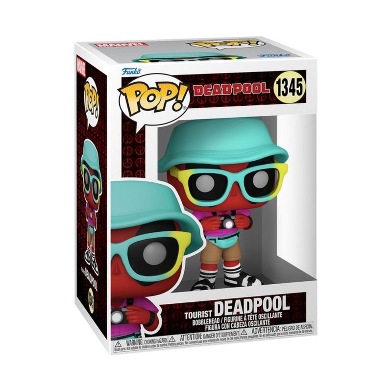 Boneco Funko Pop! Marvel Deadpool Turista