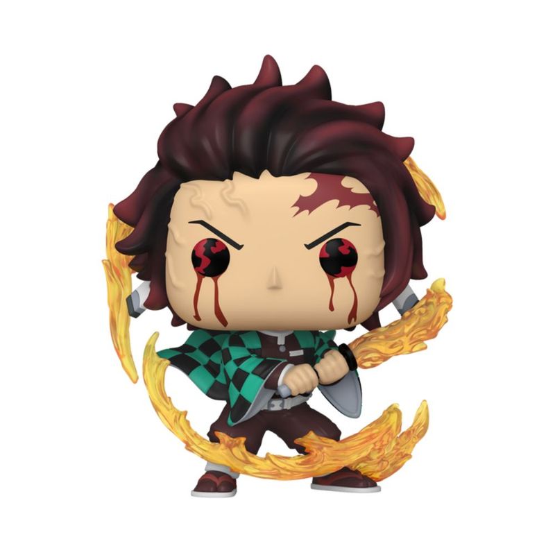 Boneco Funko Pop! Demon Slayer - Tanjiro Respiração Do Sol