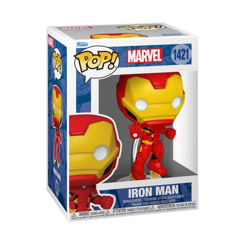 Boneco Funko Pop! Marvel Clássicos- Homem De Ferro
