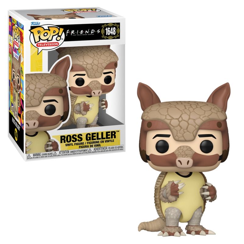 Boneco Funko Pop! Friends - Ross Fantasiado De Tatu