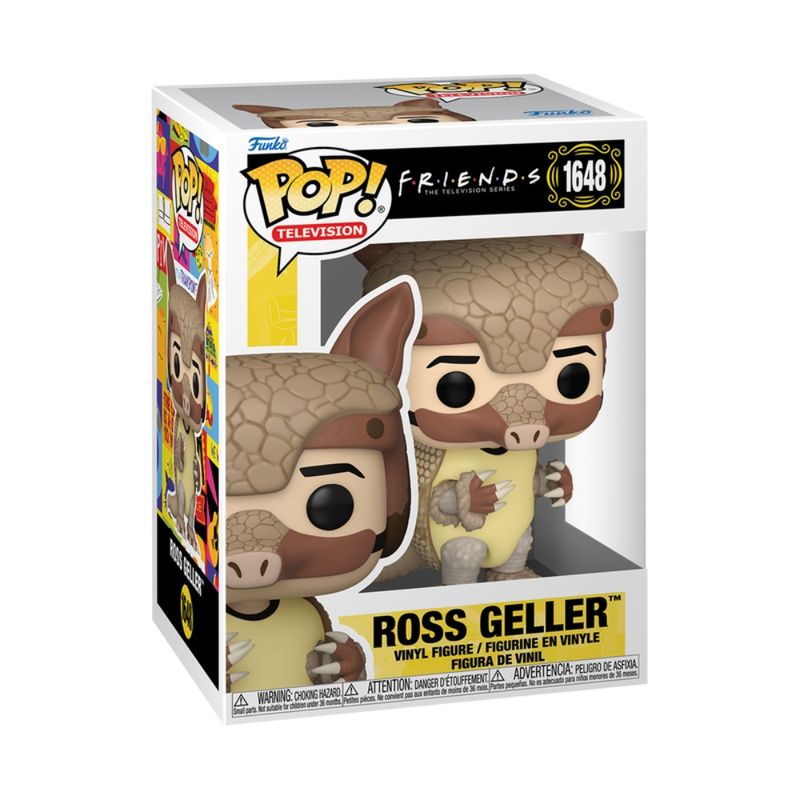 Boneco Funko Pop! Friends - Ross Fantasiado De Tatu