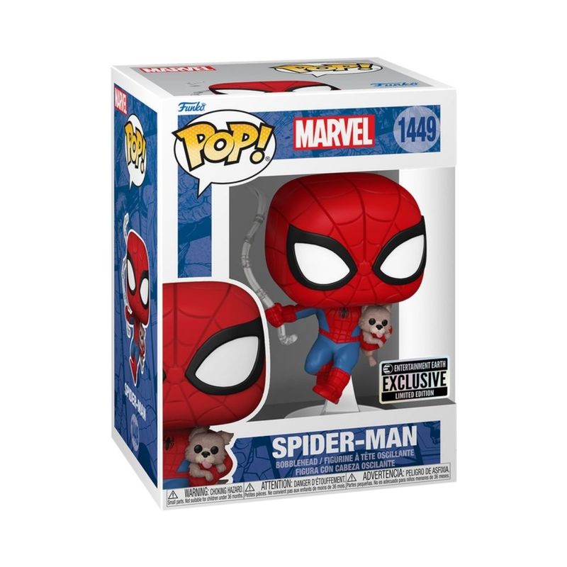 Boneco Funko Pop! Marvel Homem-Aranha E Cachorro Sandwich