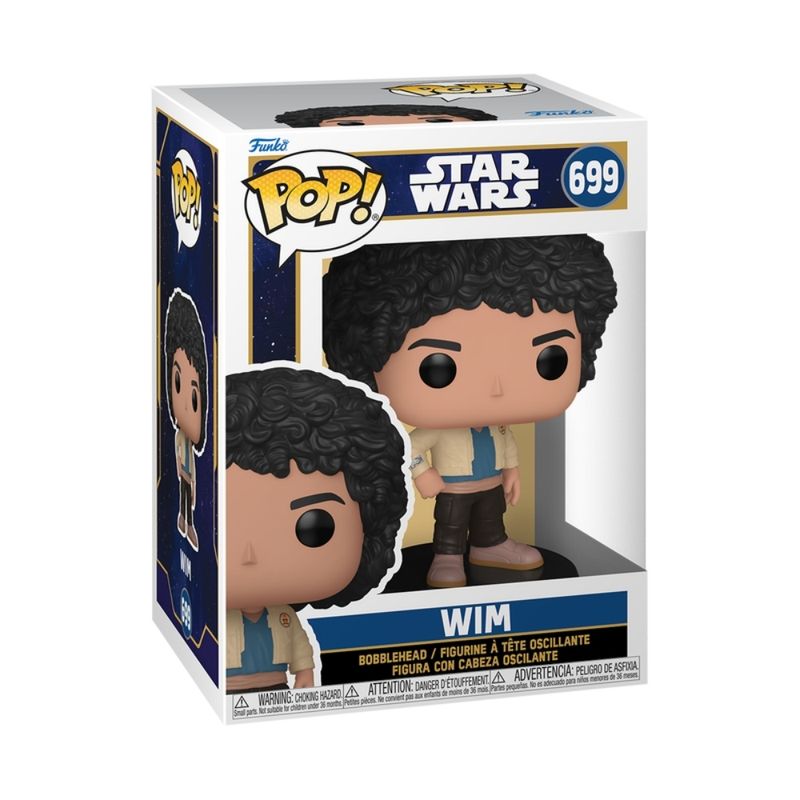 Boneco Funko Pop! Star Wars Skeleton Crew - Wim