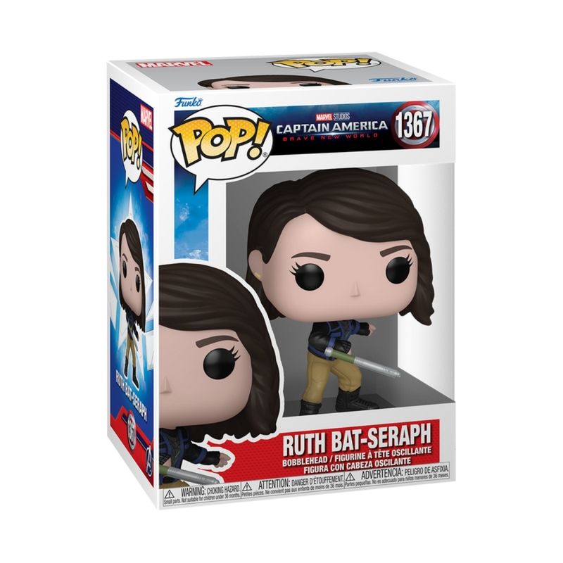 Boneco Funko Pop! Marvel Capitão América Admirável Mundo Novo - Ruth Bat-Seraph