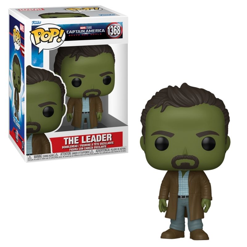 Boneco Funko Pop! Marvel Capitão América Admirável Mundo Novo - O Líder