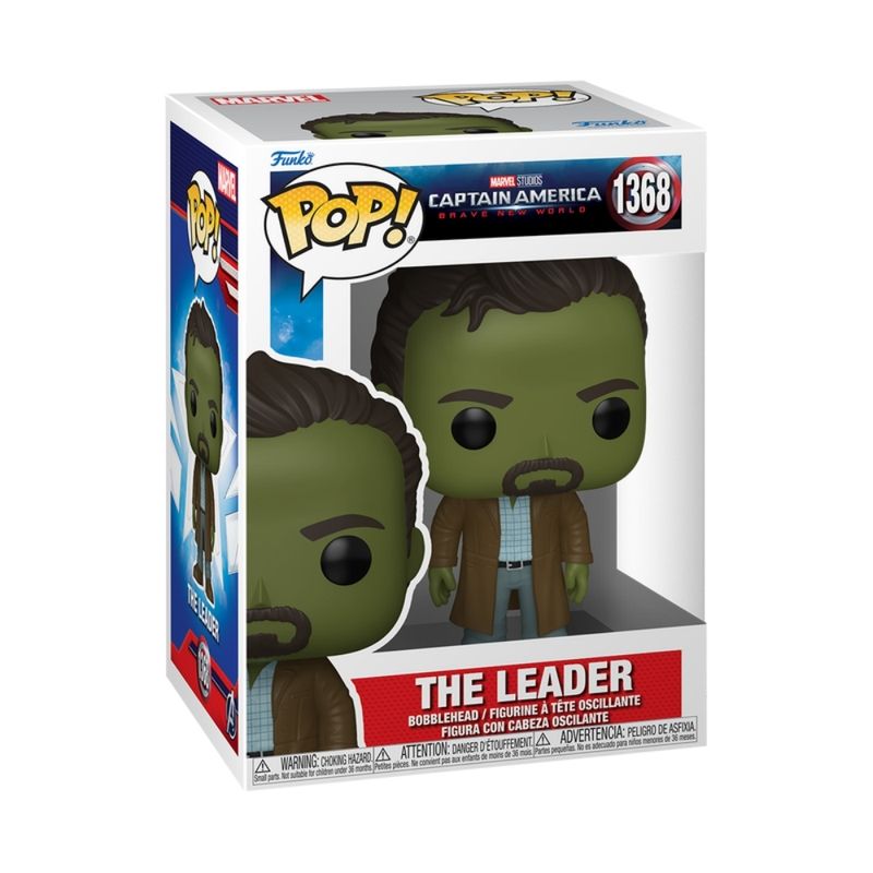Boneco Funko Pop! Marvel Capitão América Admirável Mundo Novo - O Líder
