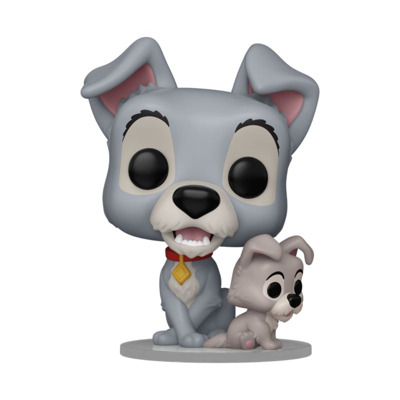 Boneco Funko Pop! Disney A Dama E O Vagabundo 70 Anos - Vagabundo Com Filhote