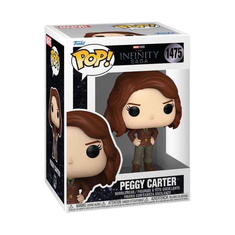 Boneco Funko Pop! Marvel Capitão América O Primeiro Vingador - Agente Carter