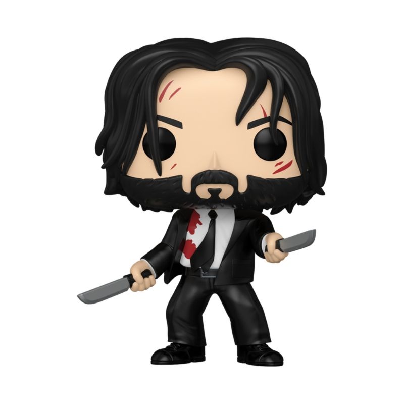 Boneco Funko Pop! John Wick - John Wick Com Duas Facas