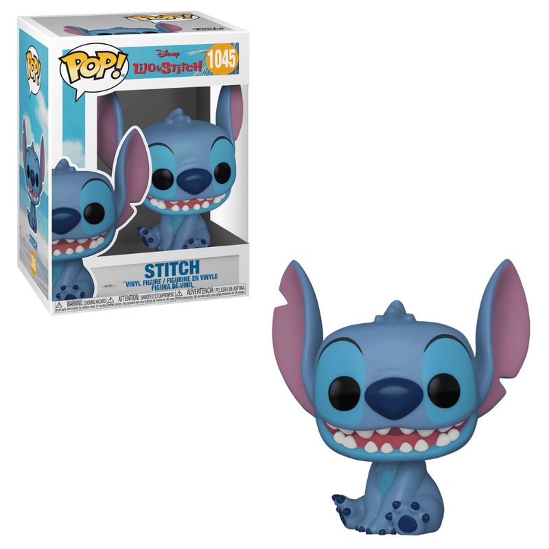Boneco Funko Pop! Disney Lilo & Stitch - Stitch Sorrindo