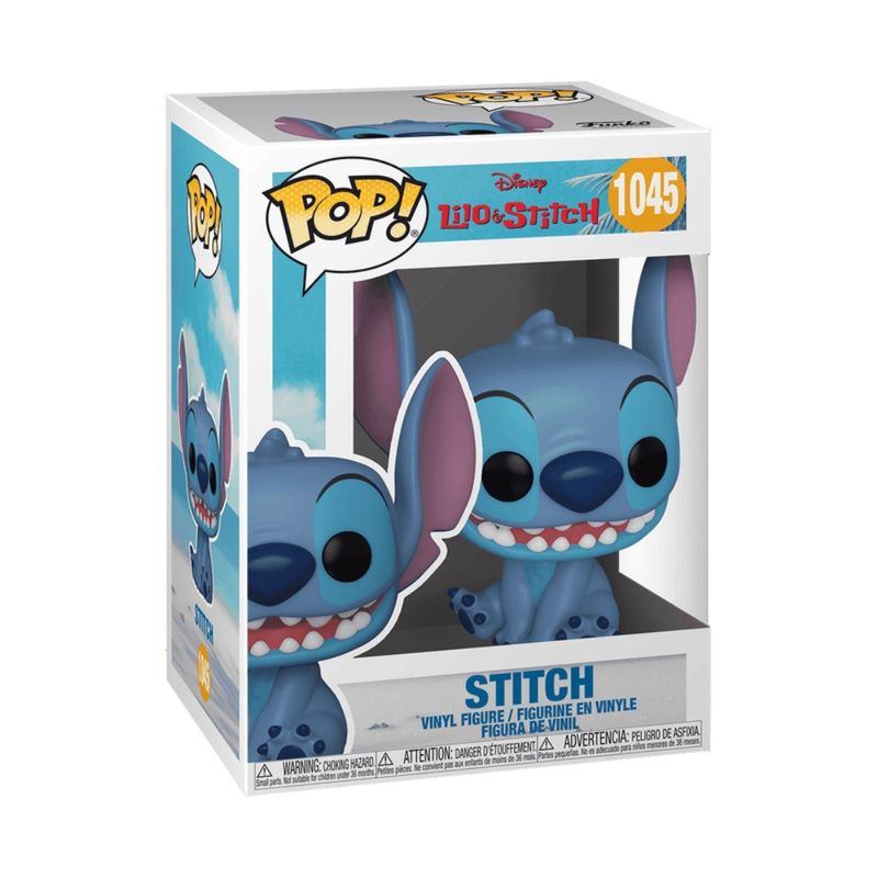 Boneco Funko Pop! Disney Lilo & Stitch - Stitch Sorrindo