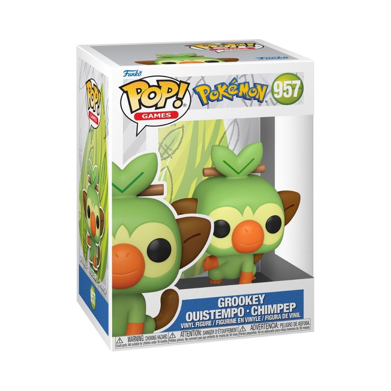 Boneco Funko Pop! Pokémon - Grookey