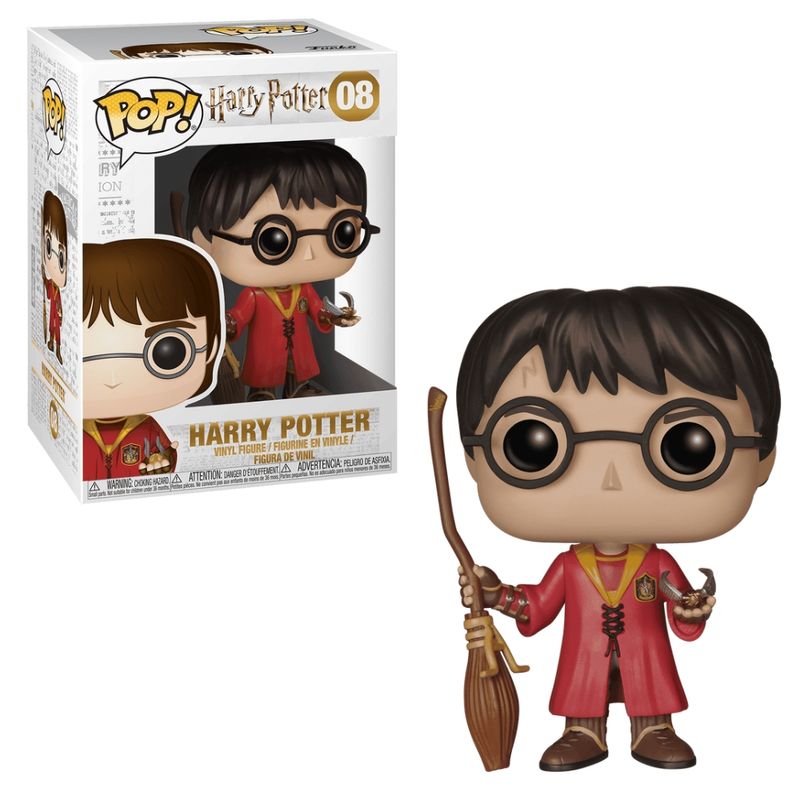 Boneco Funko Pop! Harry Potter - Harry No Quadribol