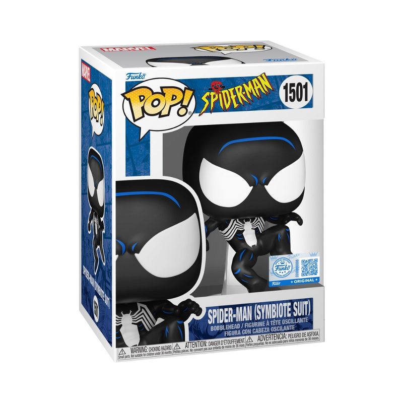 Boneco Funko Pop! Marvel Homem-Aranha - Homem-Aranha Traje Preto