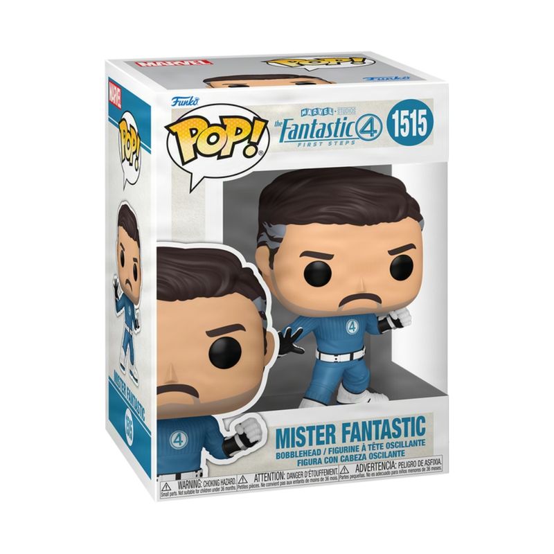 Boneco Funko Pop! Marvel Quarteto Fantástico - Sr. Fantástico