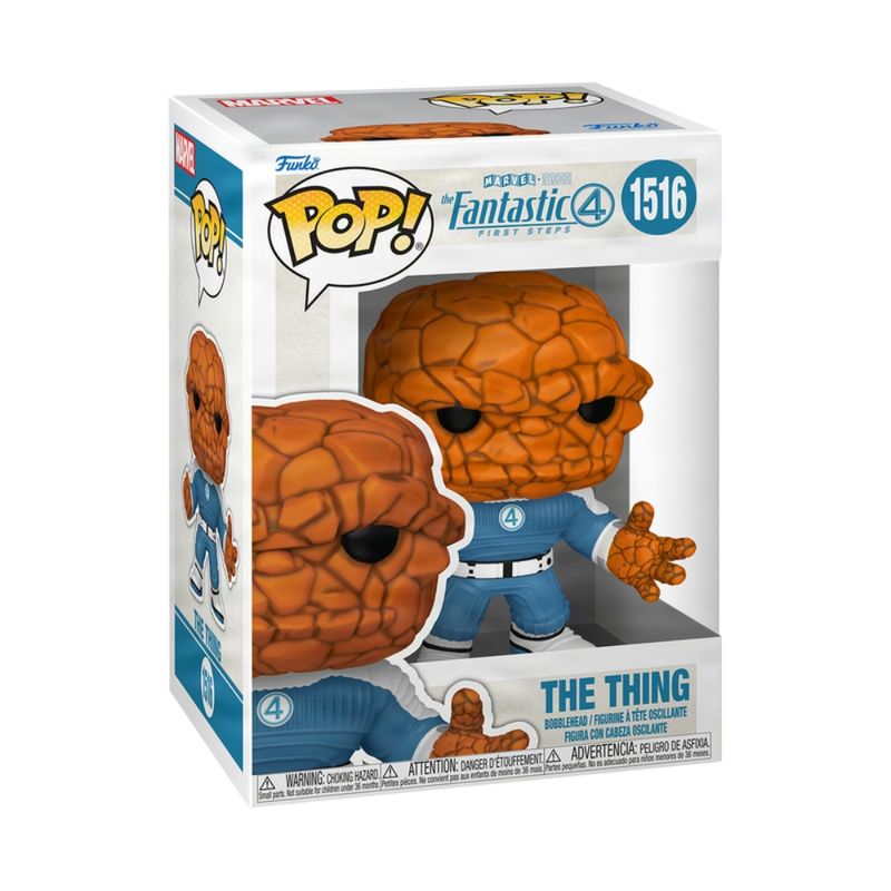 Boneco Funko Pop! Marvel Quarteto Fantástico - O Coisa