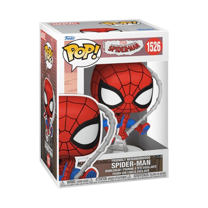 Boneco Funko Pop! Marvel Homem-Aranha Amigão Da Vizinhança - Homem-Aranha
