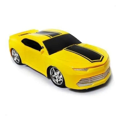 Carrinho Carro Controle Remoto Ultra Carros - Camaro Amarelo