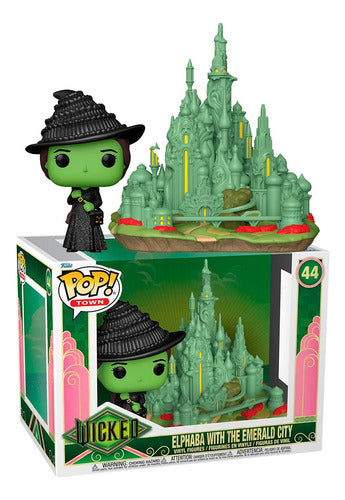 Boneco de ação Funko Pop Fu79751 Elfabian & Emerald City! Cidade