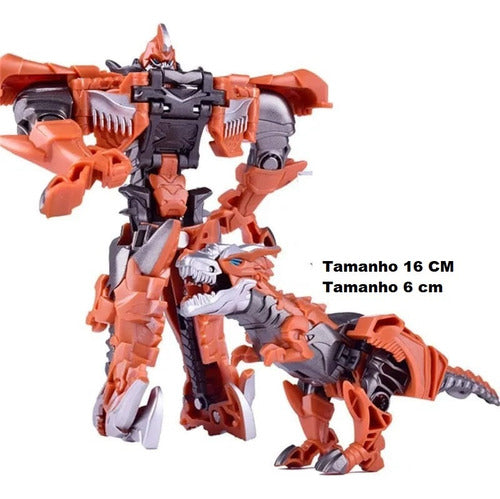 3 Bonecos Transformers Action Figure Boneco Vira Robo