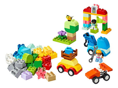 Lego Duplo 10439 Caixa De Peças De Carros E Caminhões Quantidade De Peças 80