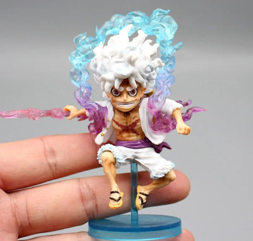Mini Boneco Monkey Luffy One Piece Miniatura Action Figure