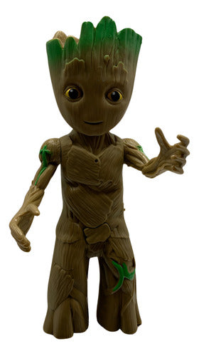 Action Figure Groot 30cm Articulado - Sons E Movimento
